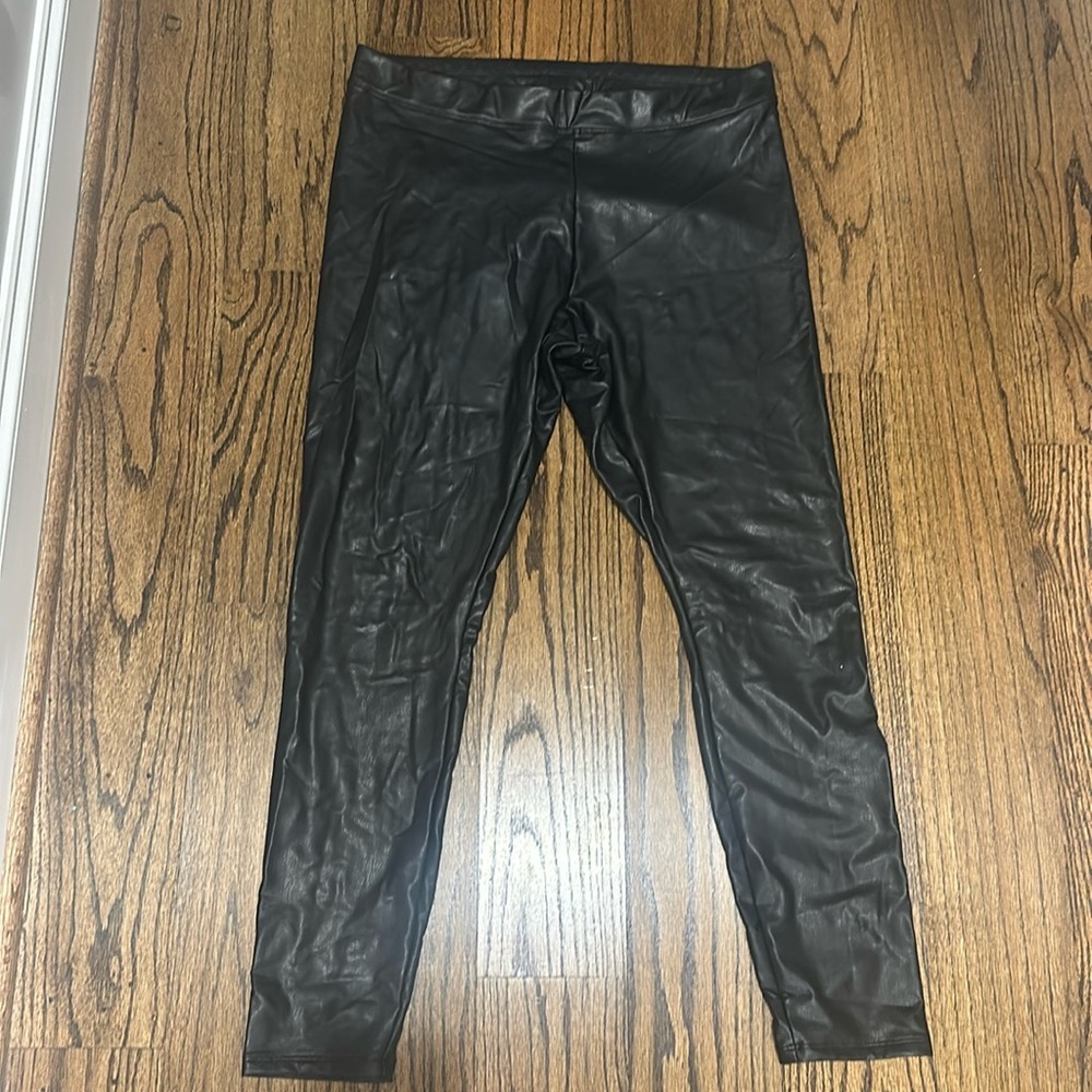 Express faux leather pants